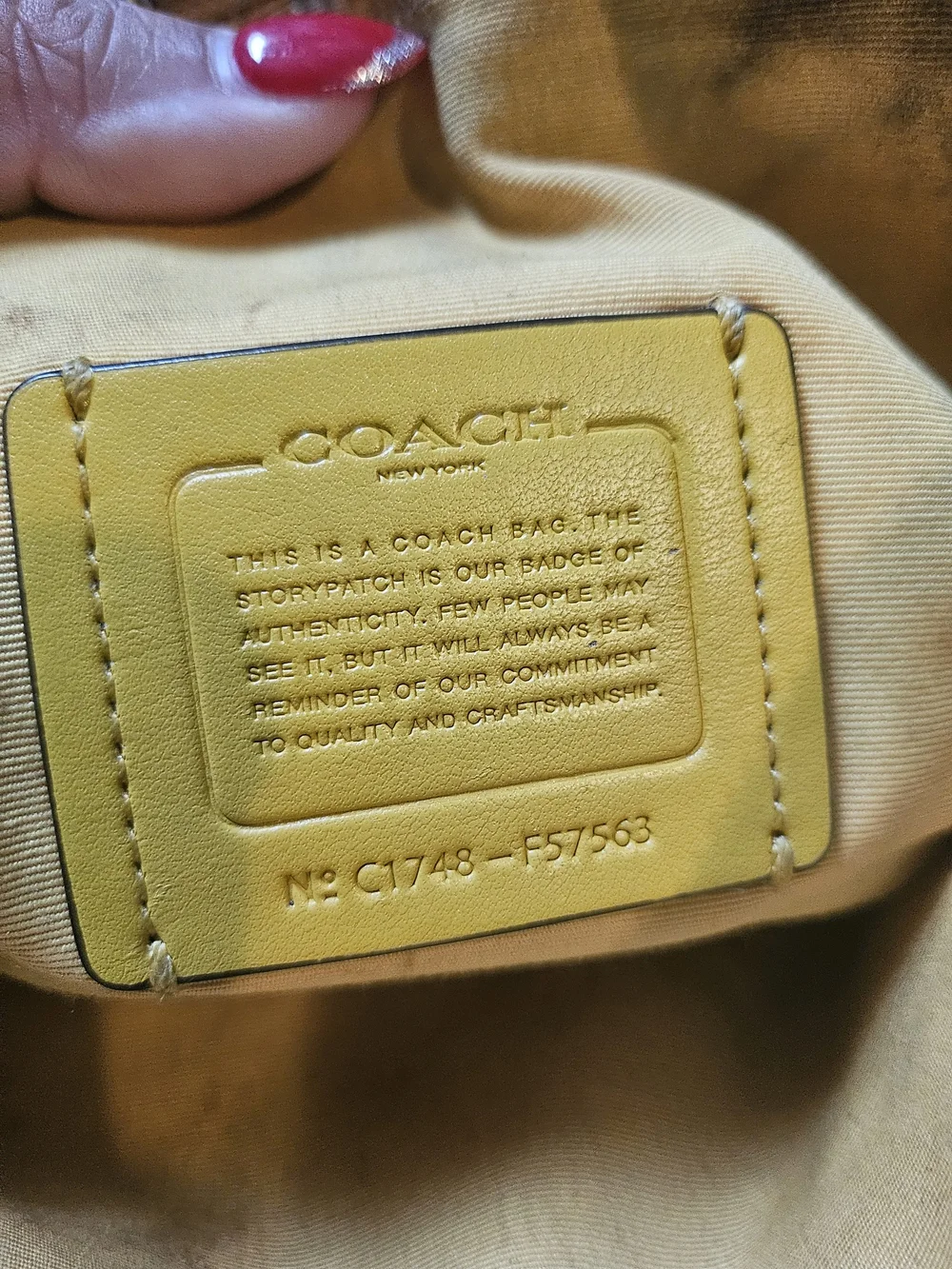 Coach Pebbled Leather Satchel in Mustard Yellow
